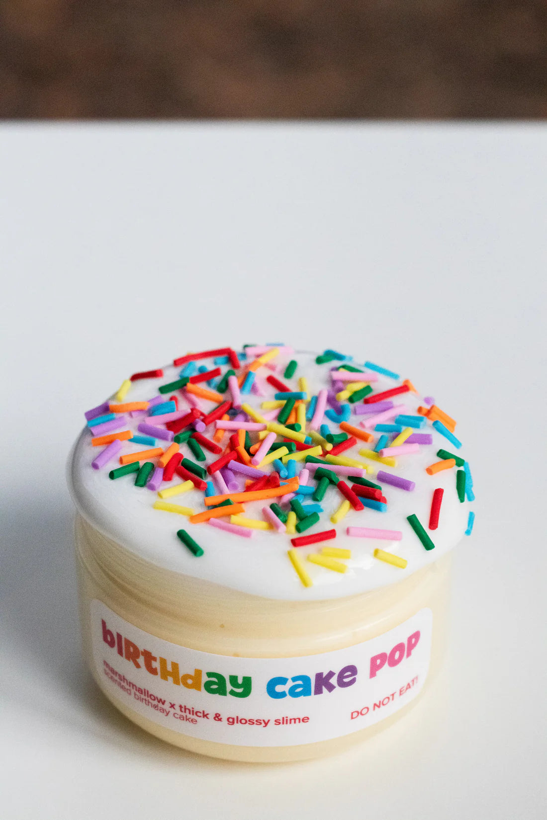 On Cloud Slime - Birthday Cake Pop