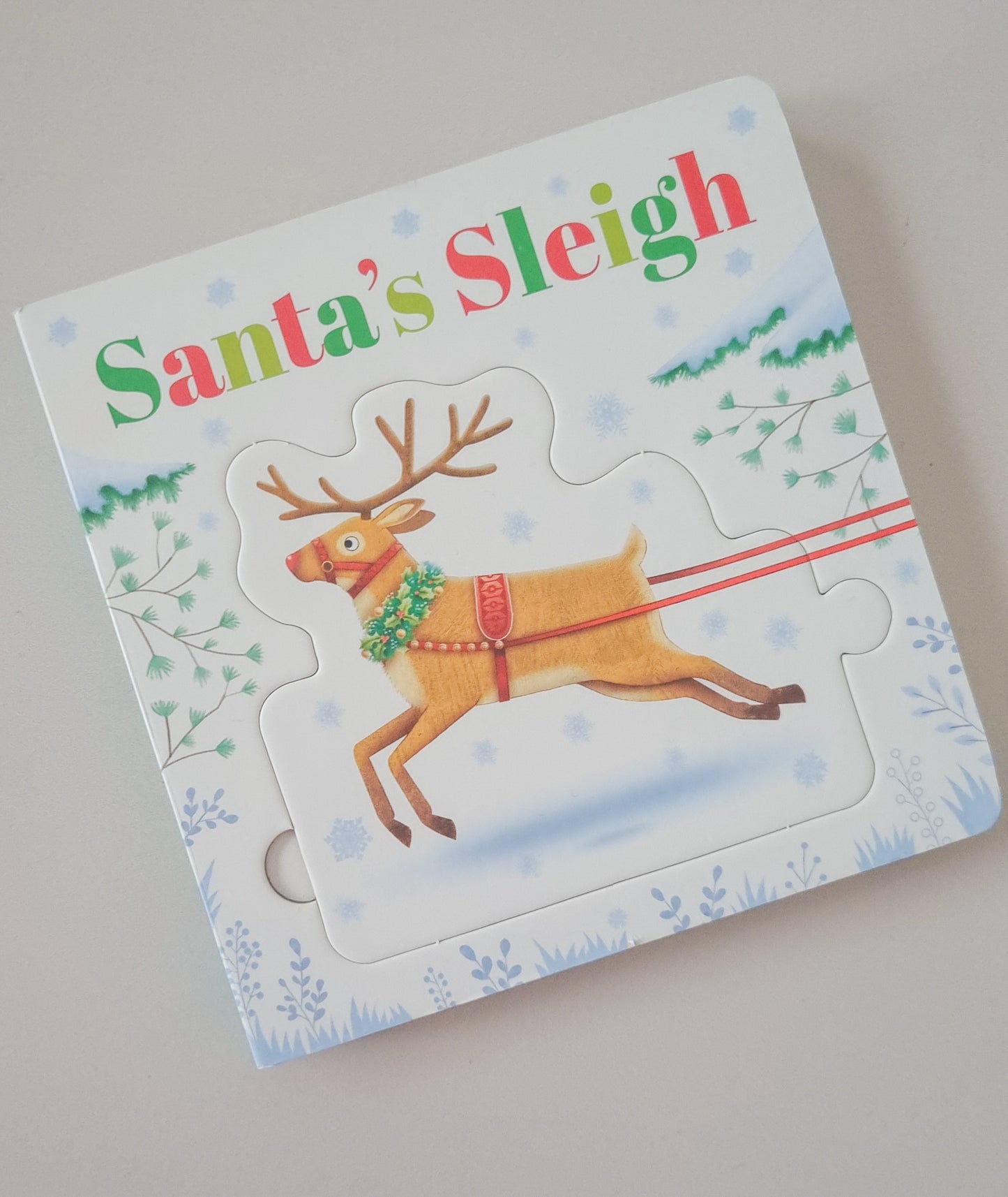 Santa's Sleigh Puzzle Book