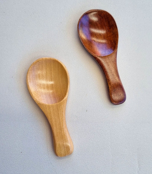 Mini wood spoon set