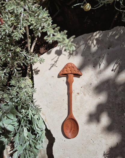 Meadow Mushroom Spoon - Evergreen Child