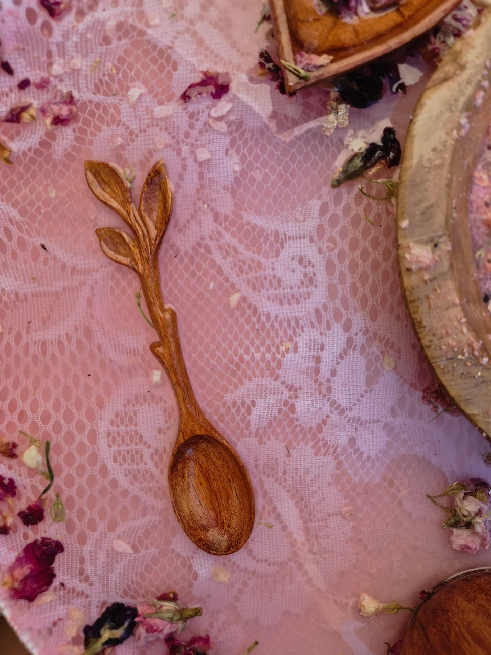 Woodland Leaf Spoon - Evergreen Child