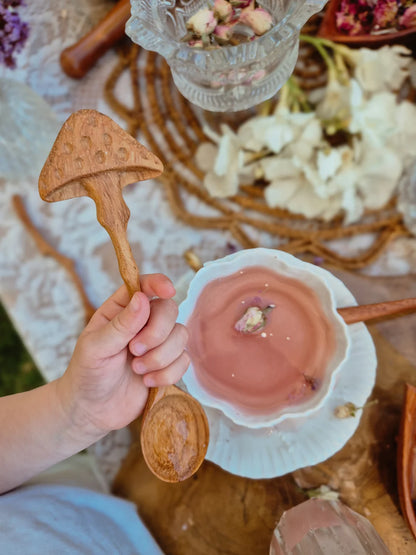 Meadow Mushroom Spoon - Evergreen Child