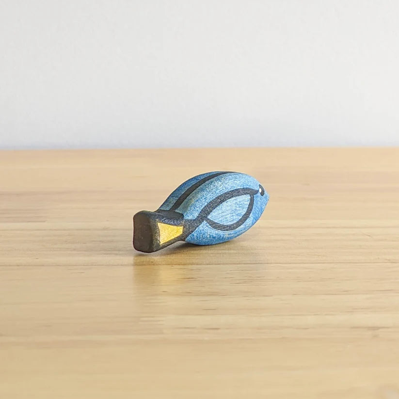 Nom Handcrafted - Blue Tang Fish Wooden Toy