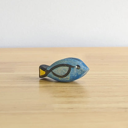 Nom Handcrafted - Blue Tang Fish Wooden Toy