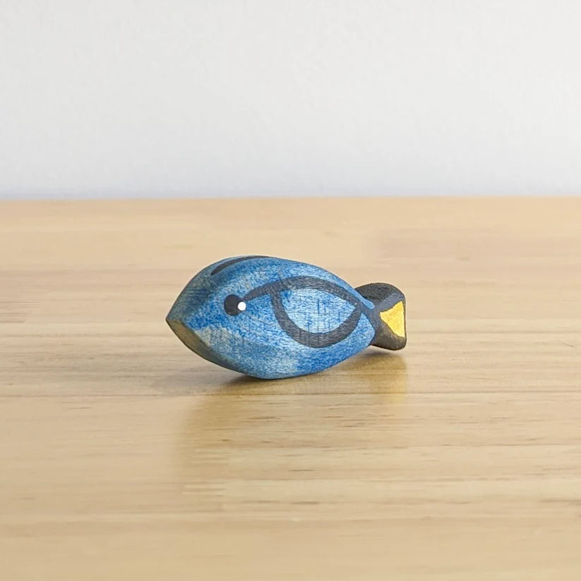 Nom Handcrafted - Blue Tang Fish Wooden Toy