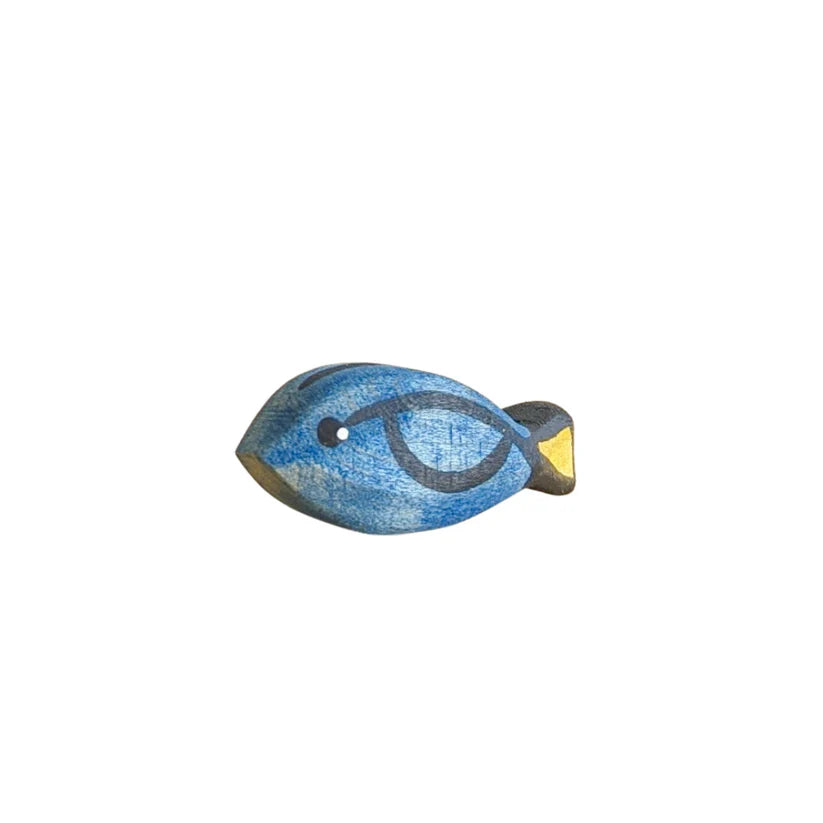 Nom Handcrafted - Blue Tang Fish Wooden Toy