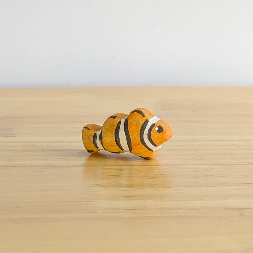 Nom Handcrafted - Clownfish Wooden Toy