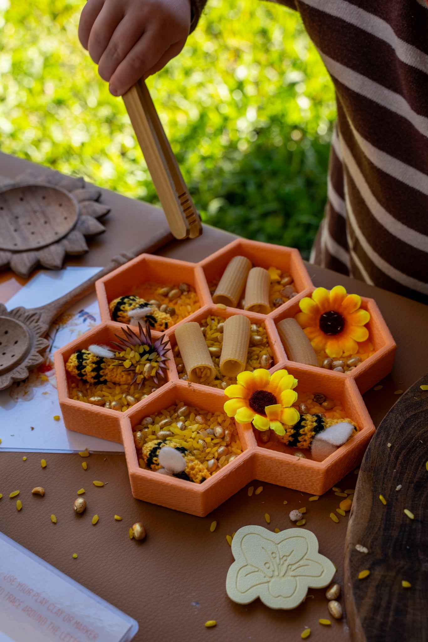 Honeycomb trinket tray