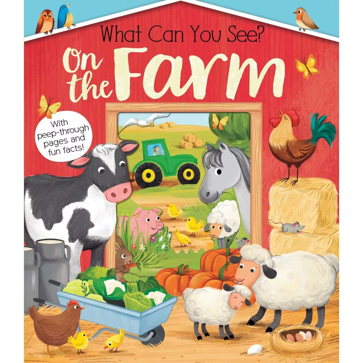 What can you see on the farm?