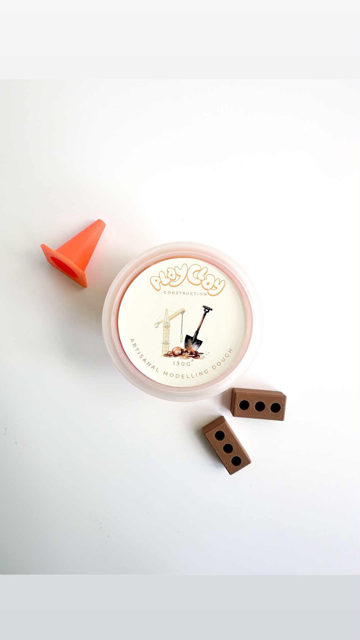 Construction Play Clay and Cutter Set