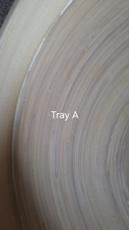 Bamboo Play Trays - seconds
