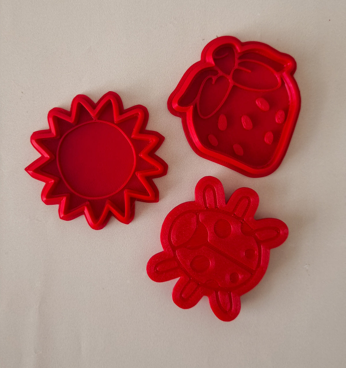 Strawberries and Cream Play Clay and Cutter Set