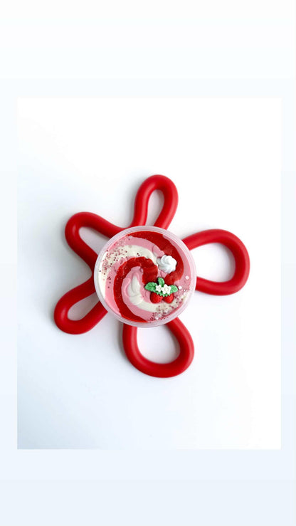 Strawberries and Cream Play Clay and Cutter Set