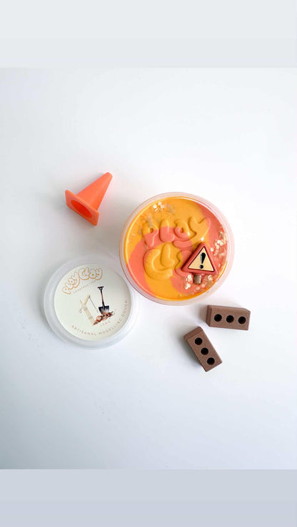 Construction Play Clay and Cutter Set