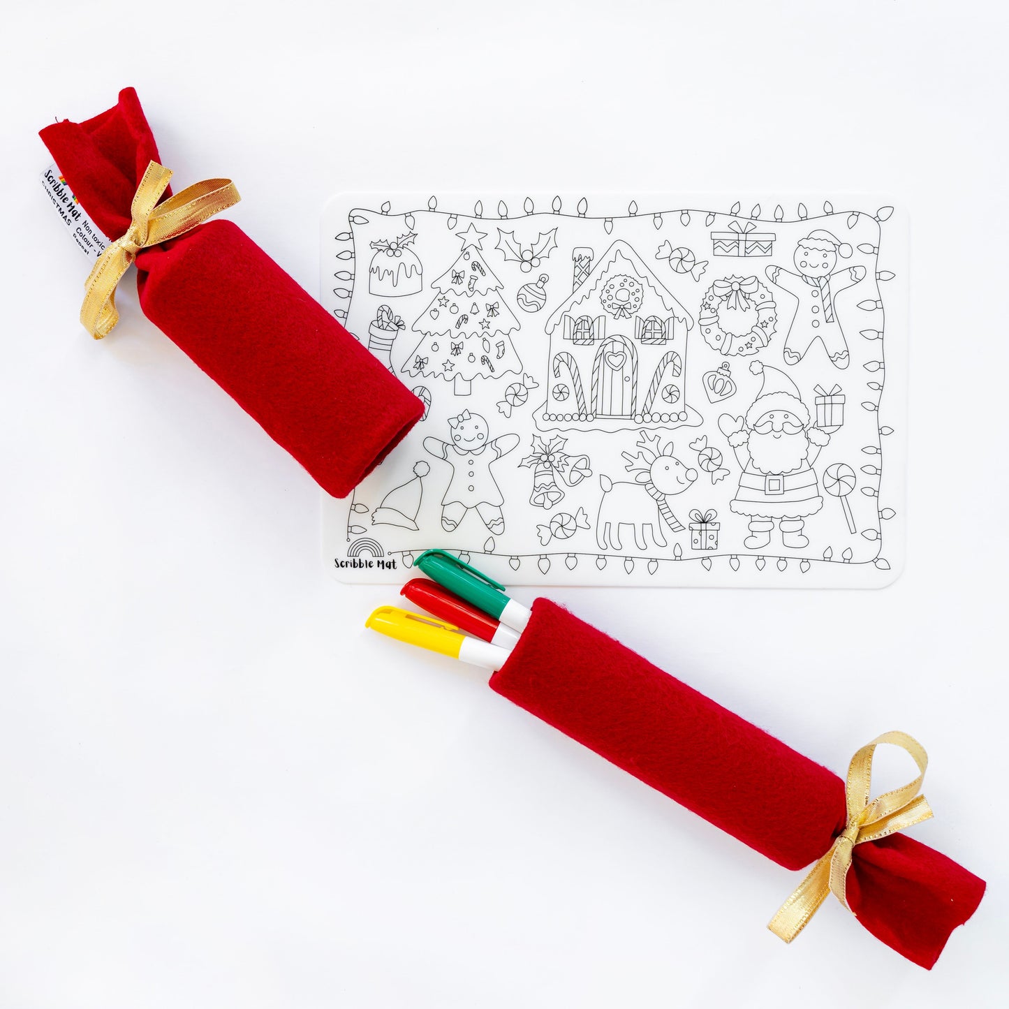 Christmas Cracker Reusable Scribble Mat