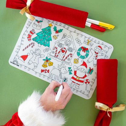 Christmas Cracker Reusable Scribble Mat